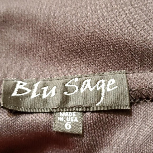 Blu sage size 6 dress. - Picture 5 of 7